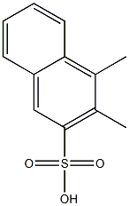 3,4-Dimethyl-2-naphthalenesulfonic acid 구조식 이미지