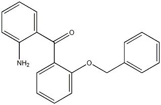 2'-Amino-2-benzyloxybenzophenone Structure