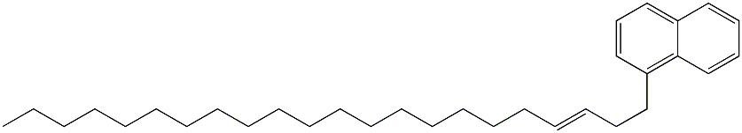 1-(3-Docosenyl)naphthalene Structure
