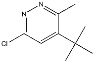 6-Chloro-3-methyl-4-tert-butylpyridazine Structure