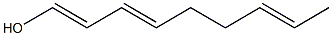 1,3,7-Nonatrien-1-ol Structure