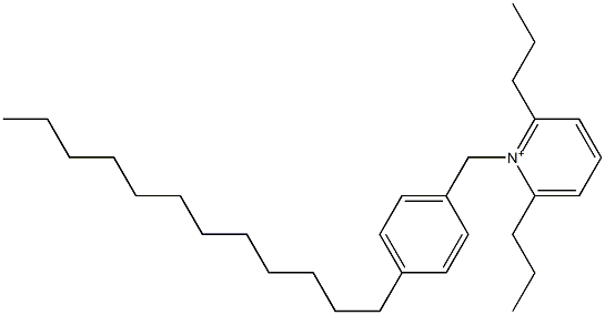 1-(4-Dodecylbenzyl)-2,6-dipropylpyridinium Structure