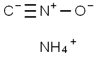 Fulminic acid ammonium salt 구조식 이미지