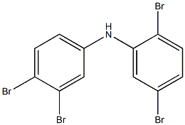 2,5-Dibromophenyl 3,4-dibromophenylamine Structure