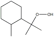 [2-(2-Methylcyclohexyl)propan-2-yl] hydroperoxide Structure