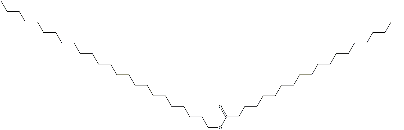 Icosanoic acid tetracosyl ester 구조식 이미지