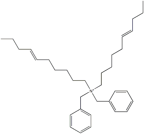 Di(6-decenyl)dibenzylaminium Structure