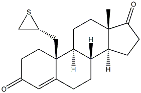 19-[(R)-Thiiran-2-yl]androst-4-ene-3,17-dione 구조식 이미지