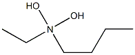 N-Butyl-N,N-dihydroxyethylamine 구조식 이미지