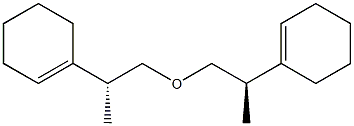 (+)-[(R)-1-(1-Cyclohexene-1-yl)ethyl]methyl ether Structure