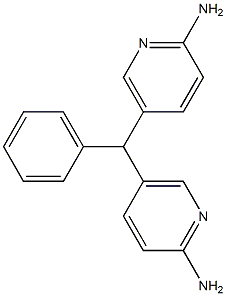 5,5'-Benzylidenebis(pyridin-2-amine) 구조식 이미지