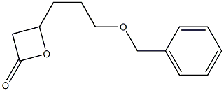 4-[3-(Benzyloxy)propyl]oxetan-2-one Structure