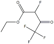 2,4,4,4-Tetrafluoro-3-oxobutanoic acid ethyl ester 구조식 이미지