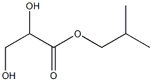 (-)-L-Glyceric acid isobutyl ester Structure