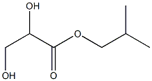 (-)-L-Glyceric acid isobutyl ester 구조식 이미지