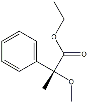 [R,(+)]-2-Methoxy-2-phenylpropionic acid ethyl ester Structure