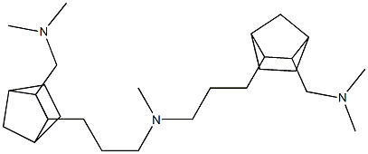 3,3'-[Methyliminobis(trimethylene)]bis(N,N-dimethyl-2-norbornanemethanamine) Structure