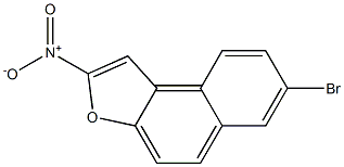 7-Bromo-2-nitronaphtho[2,1-b]furan Structure
