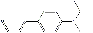 p-Diethylaminocinnamaldehyde 구조식 이미지