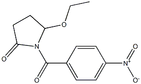 5-Ethoxy-1-[4-nitrobenzoyl]pyrrolidin-2-one 구조식 이미지