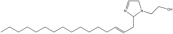 2-(2-Hexadecenyl)-3-imidazoline-1-ethanol 구조식 이미지