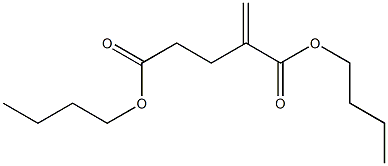 2-Methyleneglutaric acid dibutyl ester Structure