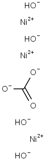 Trinickel carbonate tetrahydroxide 구조식 이미지