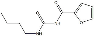 1-Butyl-3-(2-furoyl)urea Structure