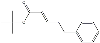 (2E)-5-Phenyl-2-pentenoic acid tert-butyl ester 구조식 이미지