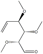 (2R,3S,4R)-2,3,4-Trimethoxy-5-hexenal Structure