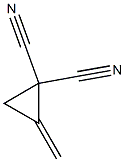 2-Methylene-1,1-cyclopropanedicarbonitrile Structure