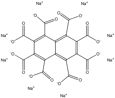 Naphthaleneoctacarboxylic acid octasodium salt 구조식 이미지