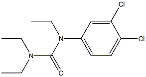 1-(3,4-Dichlorophenyl)-1,3,3-triethylurea Structure