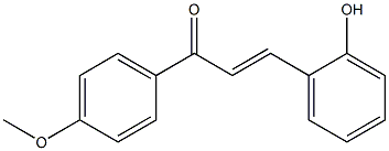 4-Methoxyphenyl[(E)-2-hydroxystyryl] ketone Structure