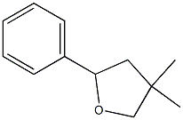 2-Phenyl-4,4-dimethyltetrahydrofuran 구조식 이미지