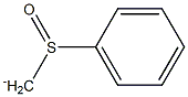 Phenylsulfinylmethanide 구조식 이미지