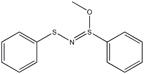 S-Methoxy-S,S-diphenylThiazyne 구조식 이미지