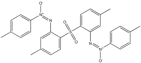 p-Tolyl-ONN-azoxy-p-tolyl sulfone Structure