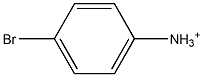 1-Bromo-4-aminobenzenium Structure