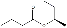 (-)-Butyric acid (R)-sec-butyl ester 구조식 이미지