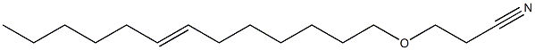 3-(7-Tridecenyloxy)propionitrile Structure