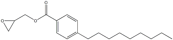 4-Nonylbenzoic acid glycidyl ester 구조식 이미지