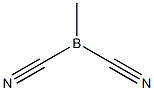 Methyldicyanoborane Structure