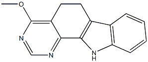 4-Methoxy-6,11-dihydro-5H-pyrimido[4,5-a]carbazole 구조식 이미지