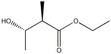 (2R,3S)-2-Methyl-3-hydroxybutyric acid ethyl ester 구조식 이미지