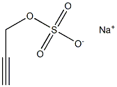 Propargyl alcohol sulfuric acid sodium salt Structure