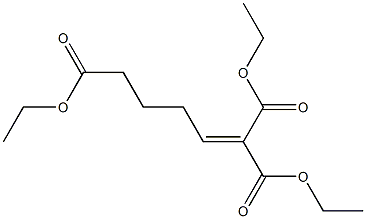 1-Pentene-1,1,5-tricarboxylic acid triethyl ester 구조식 이미지