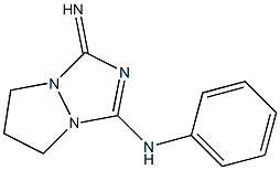 3-Imino-N-phenyl-6,7-dihydro-3H,5H-pyrazolo[1,2-a][1,2,4]triazol-1-amine Structure