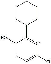 4-Chloro-2-cyclohexylphenol anion Structure
