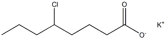 5-Chlorocaprylic acid potassium salt Structure